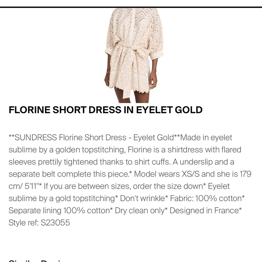 Sundress Lace Shirt Dress - Picture 11 of 11